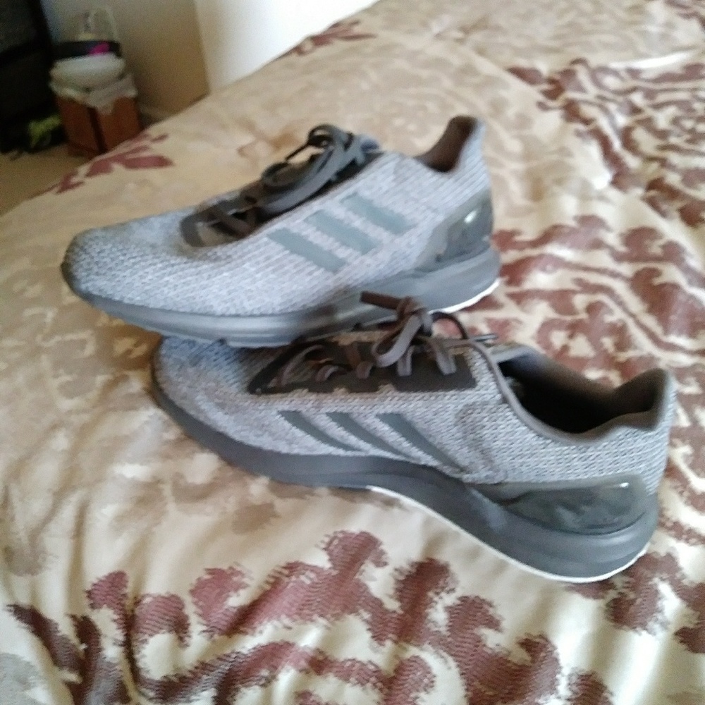 Brand new pair of Adidas grey shoes men's